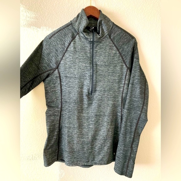 Under Armour Heathered Running Cold Gear Zip Pullover Sweater Jacket Women’s M - Picture 5 of 13